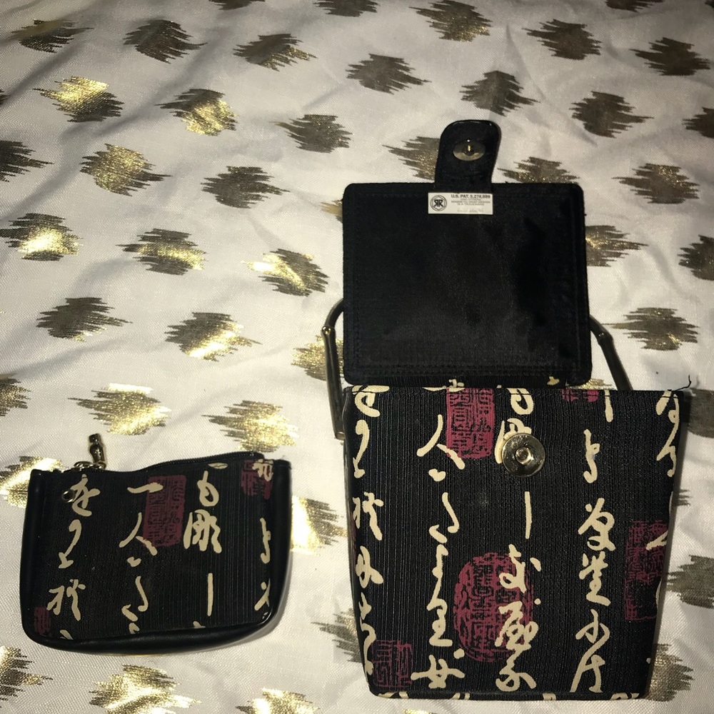 Vintage Clutch And Matching Coin Purse